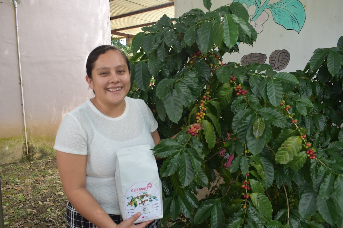 Coffee farmer and roaster Fatima Ruiz Guillen