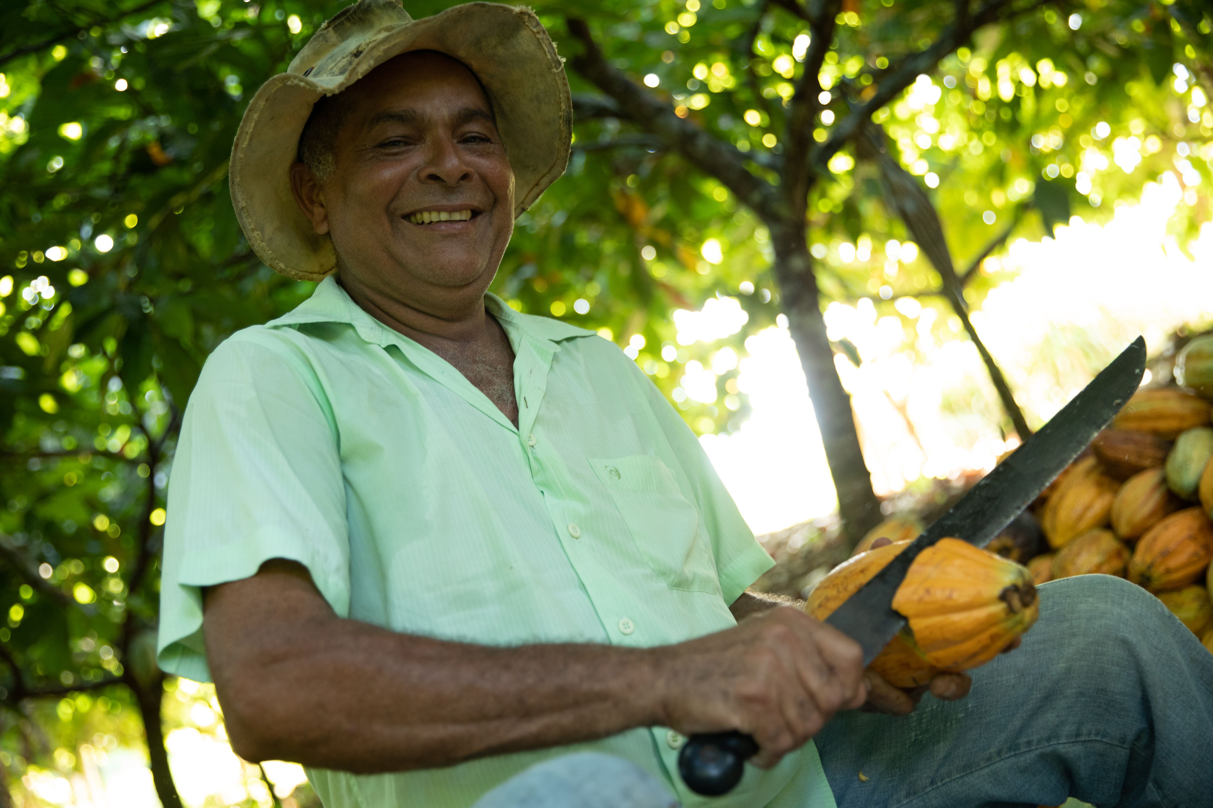 João Evangelista and one of the best cocoa in the world
