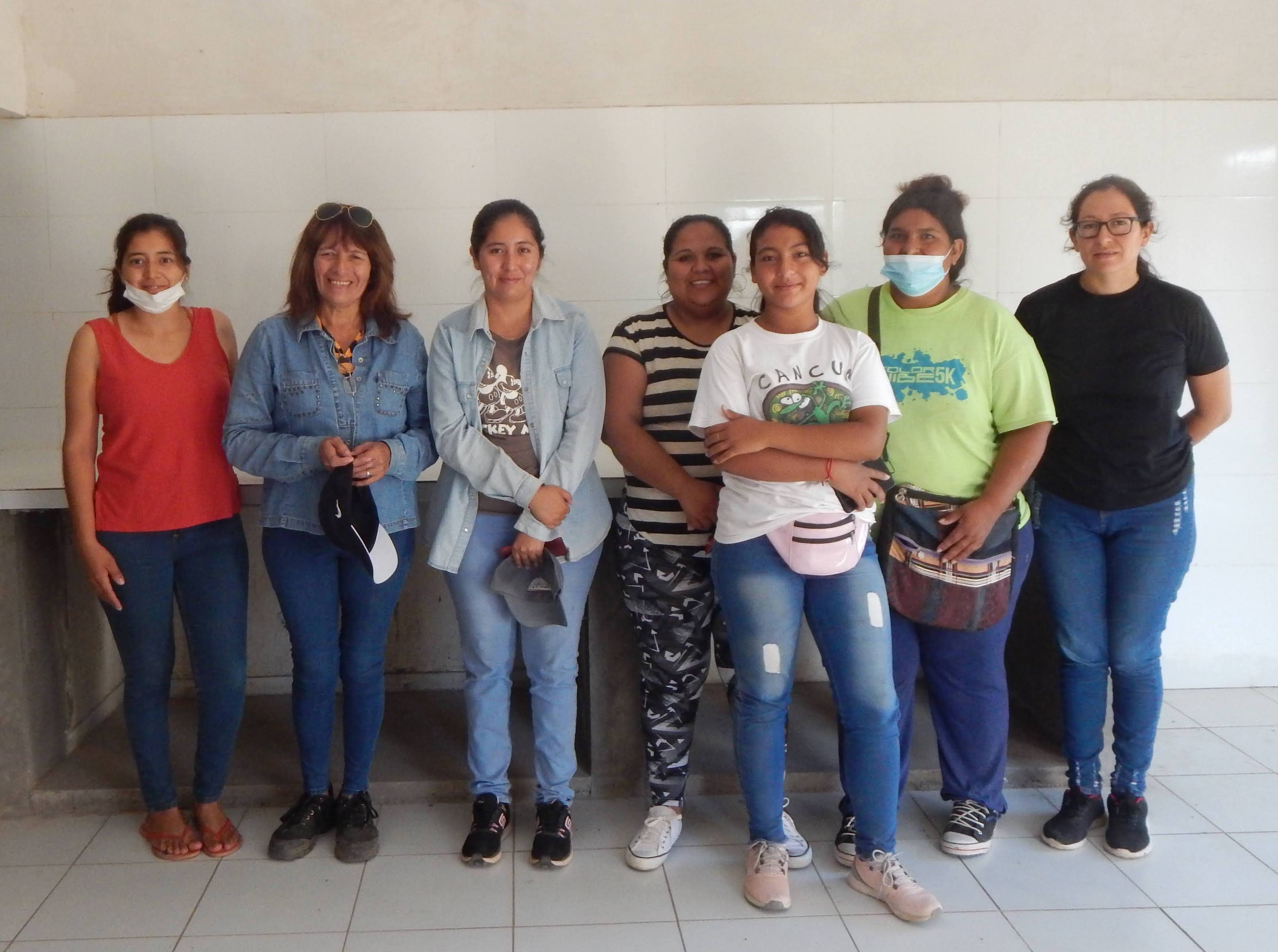 Lucía and women's group