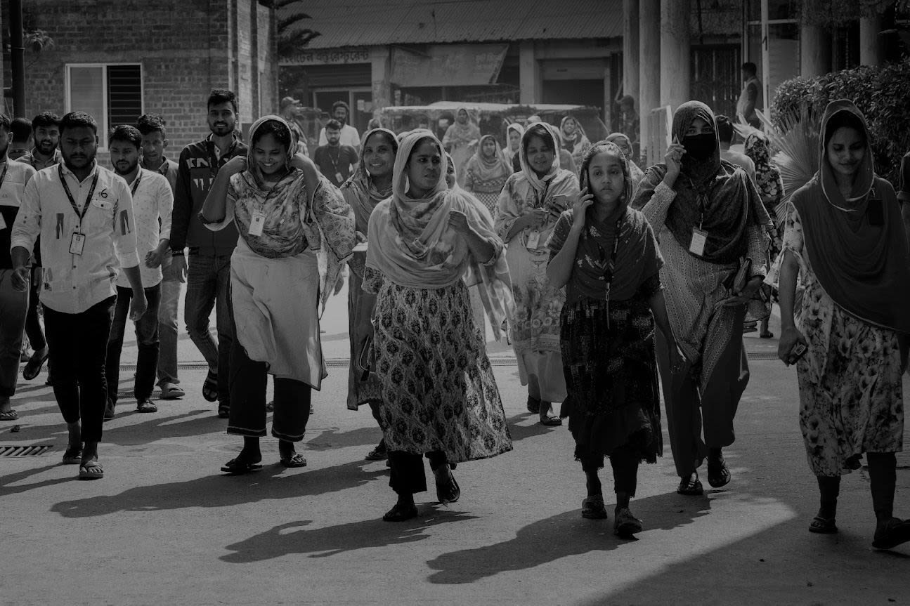 Group of people walking