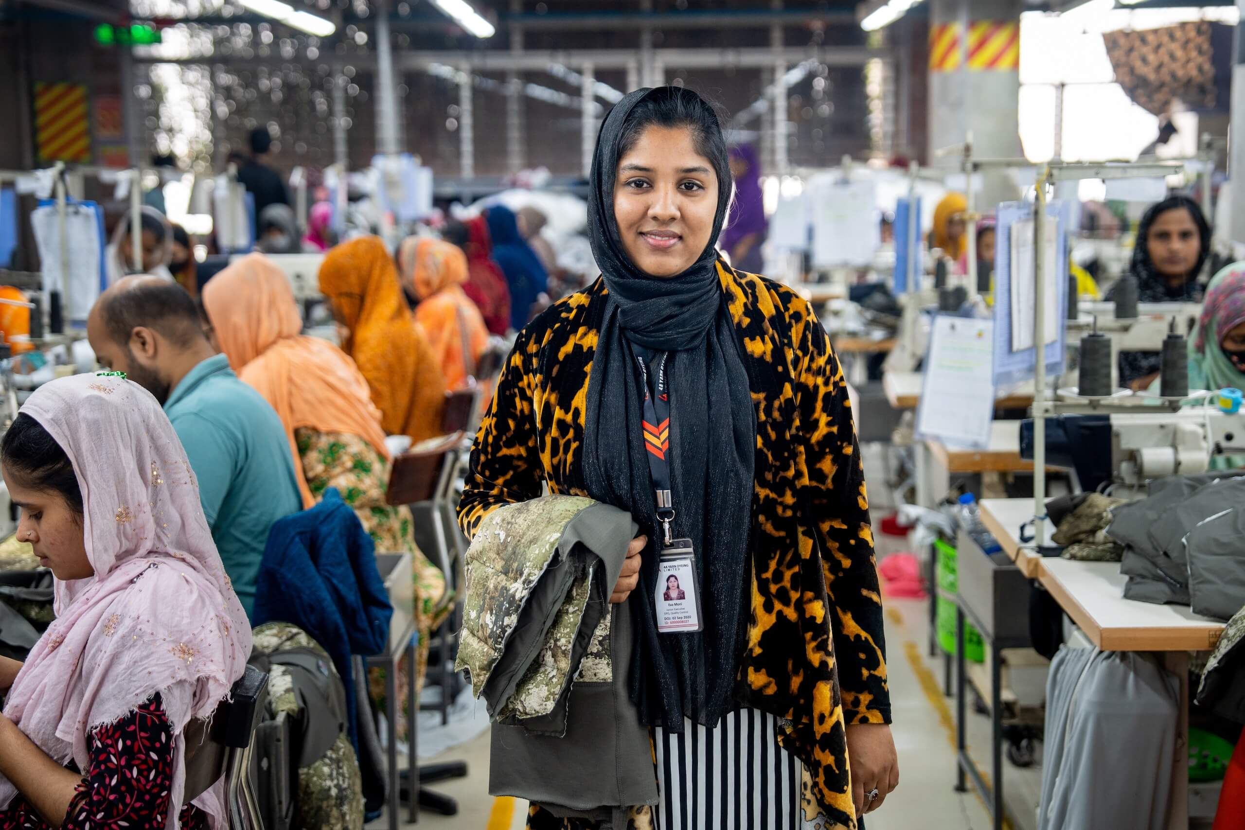 Eva Moni, Junior Executive at 4A Yarn Dyeing Ltd