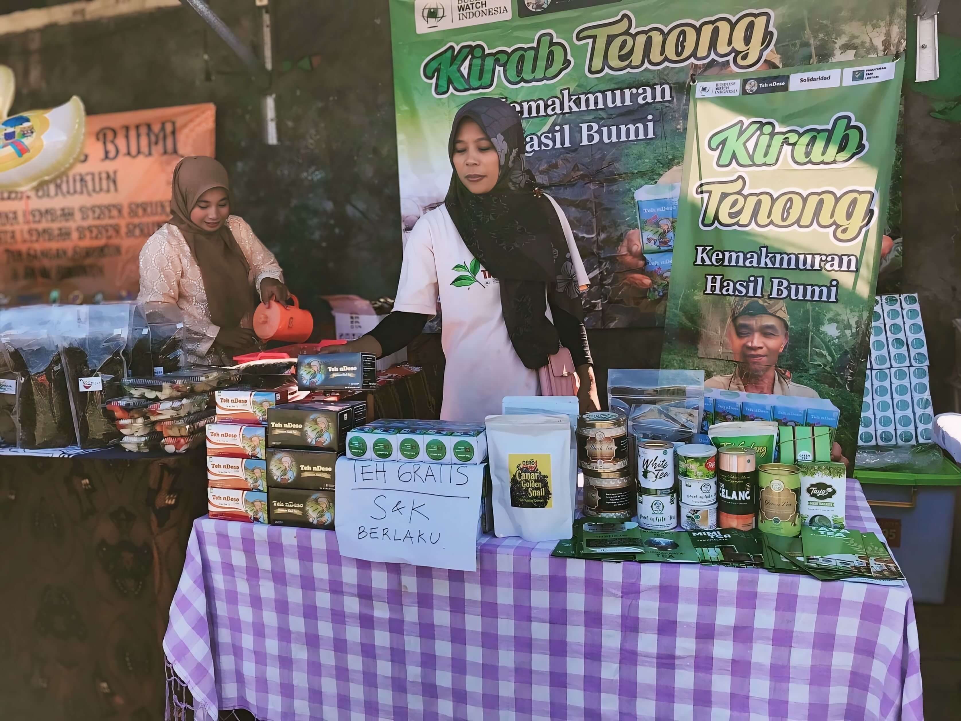 Mrs Susi micropreneur tea promotion