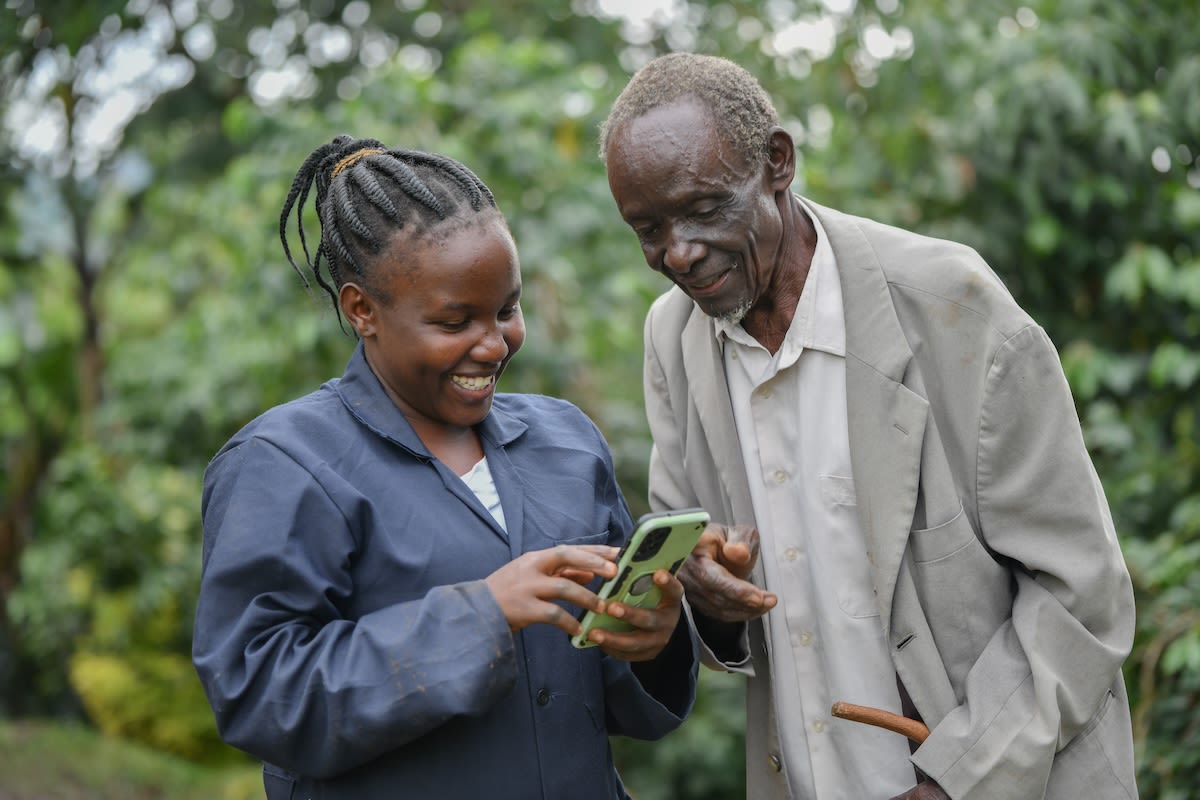 Mary Wairimu Oloo, coffee farmer in Kenya